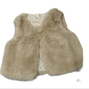 Girls fur vest 2T